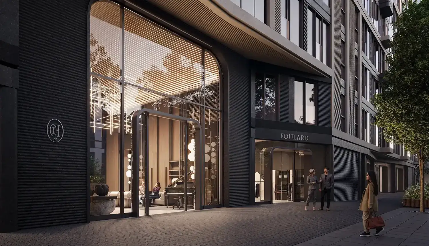 Budynek inwestycji Chłodna 35, Warszawa Wola