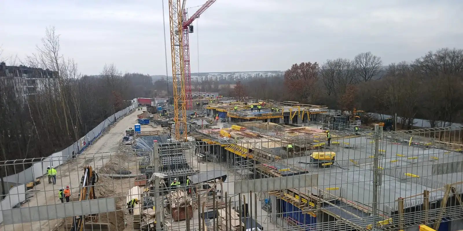 Postęp prac budowlanych Oxygen Park, Gdańsk