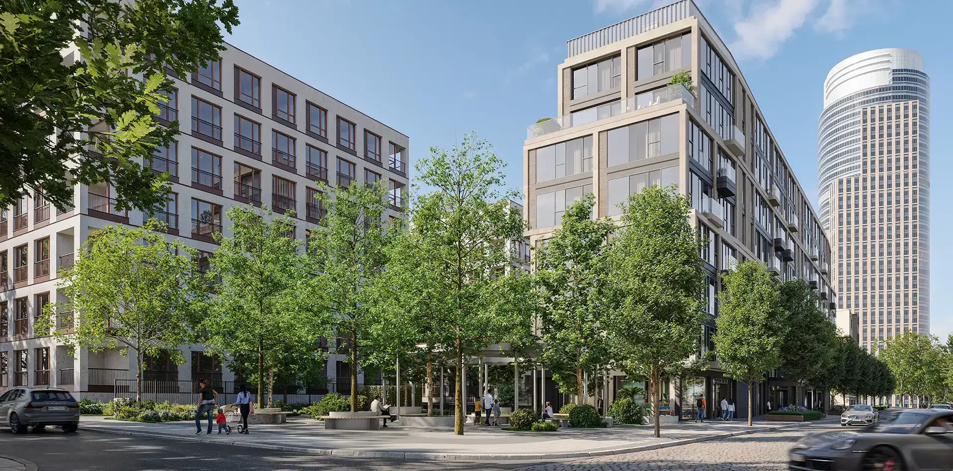 Budynek inwestycji Chłodna 35, Warszawa Wola