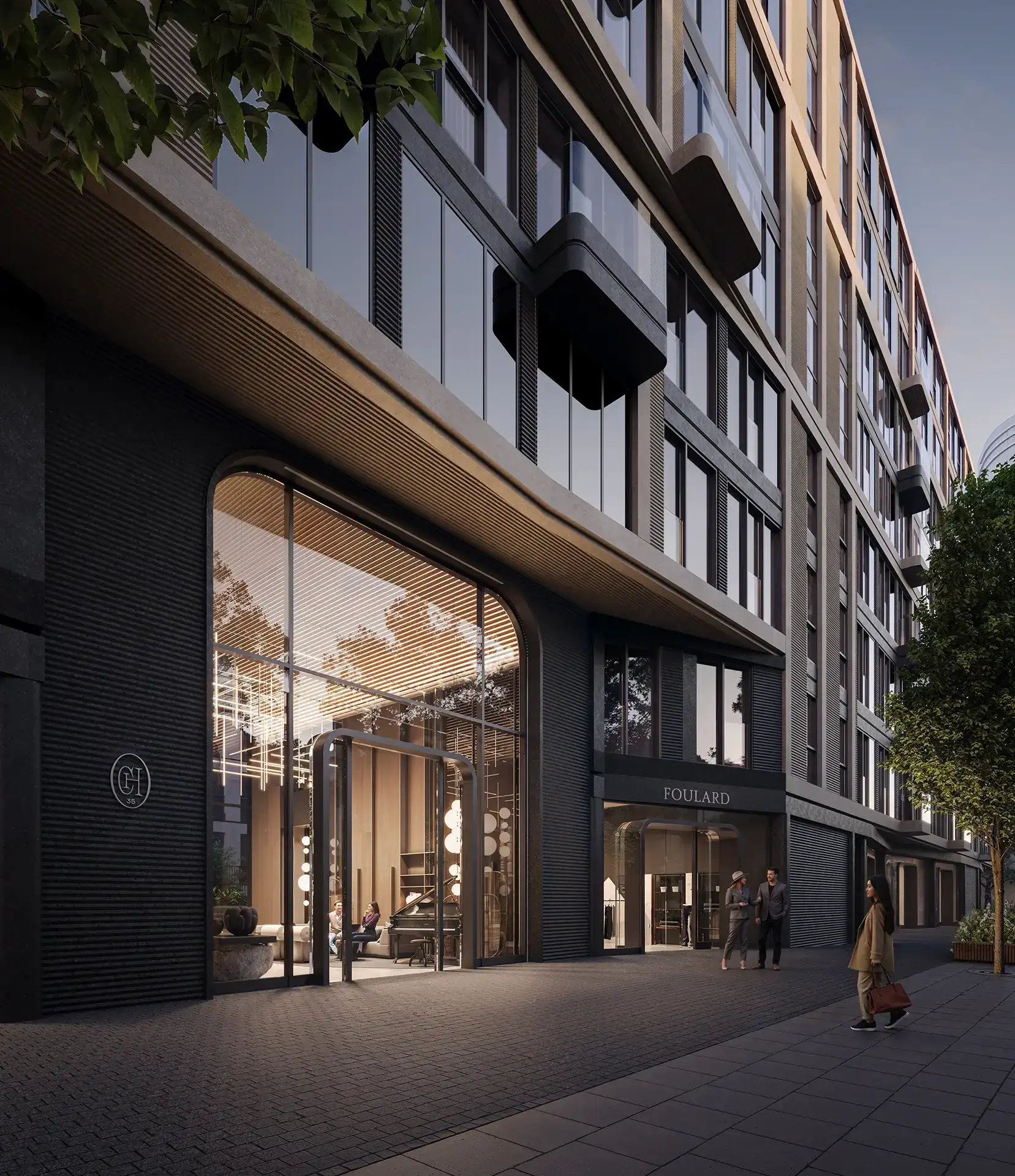 Budynek inwestycji Chłodna 35, Warszawa Wola