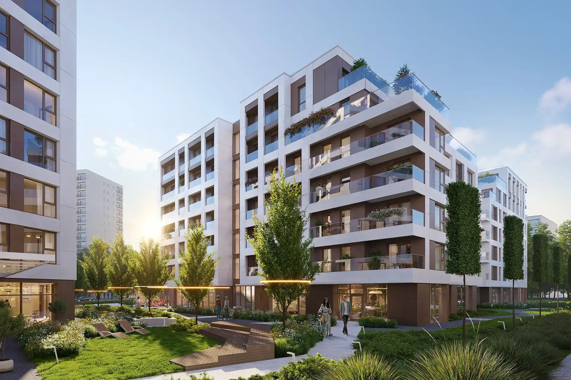 Budynek inwestycji Cynamonowa, Warszawa Ursynów