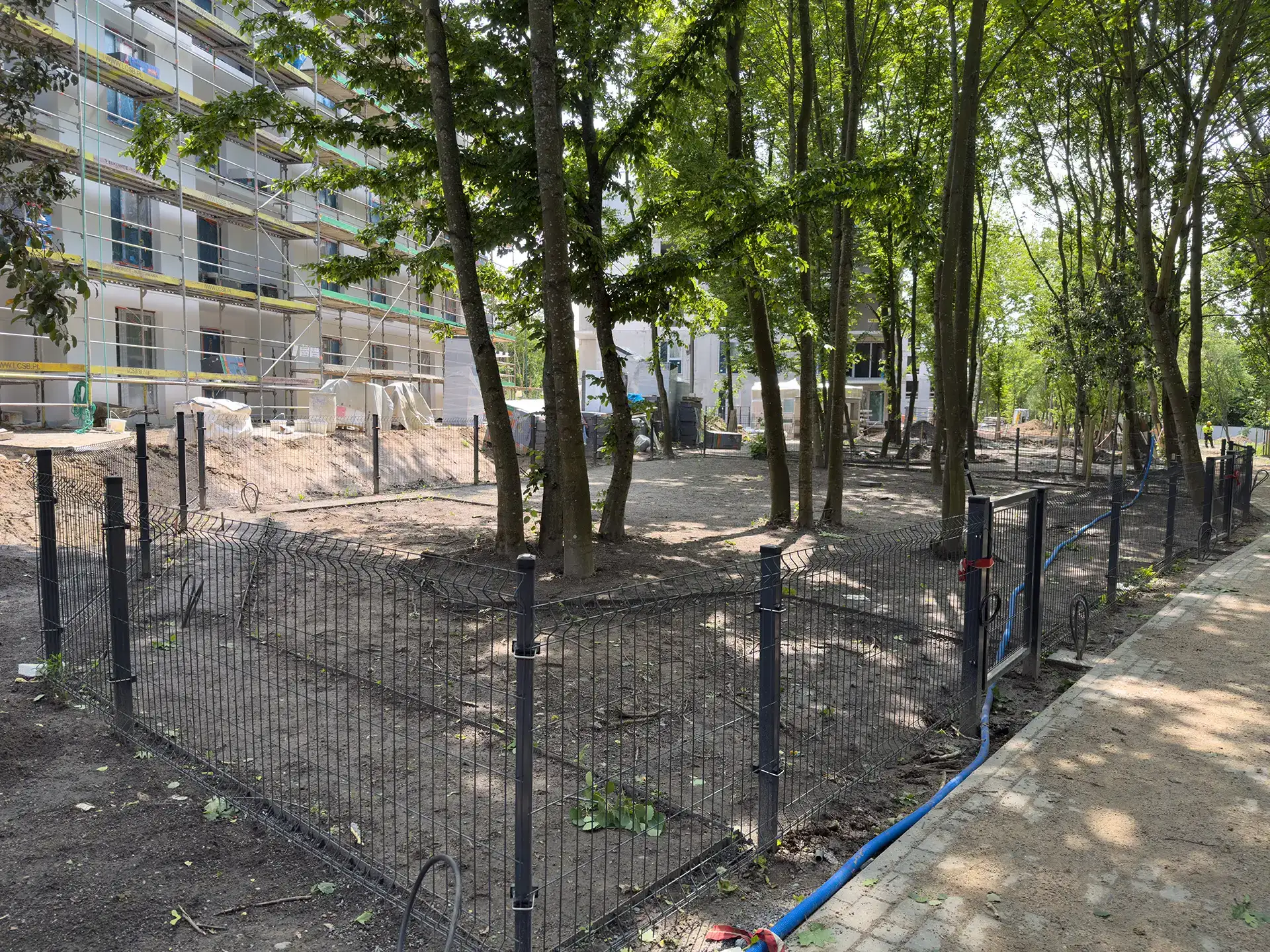 Postęp pracy inwestycji Oxygen Park, Gdańsk